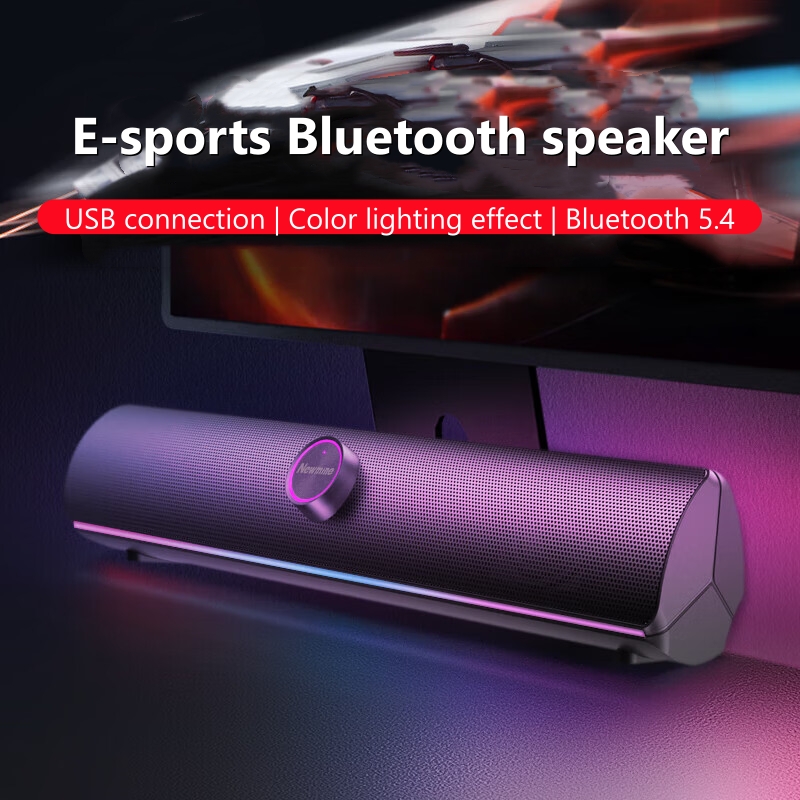 Rgb Computer Soundbar For Pc - 게이밍 사운드바, USB 원케이블 & 블루투스