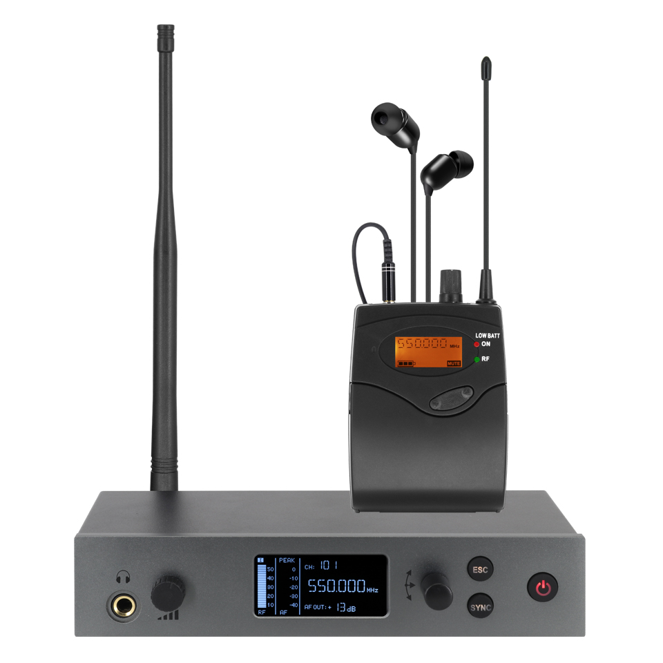 In Ear Monitors For Singers - 인이어 모니터링 시스템, UHF 단일 채널