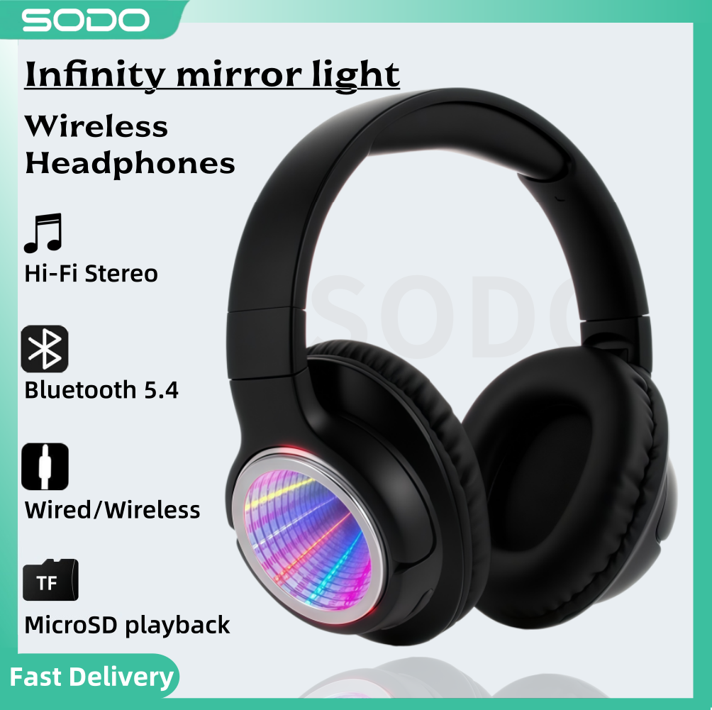 Anc Wireless Over Ear Headphones - SODO SD1161 블루투스 헤드폰 아비스 라이트