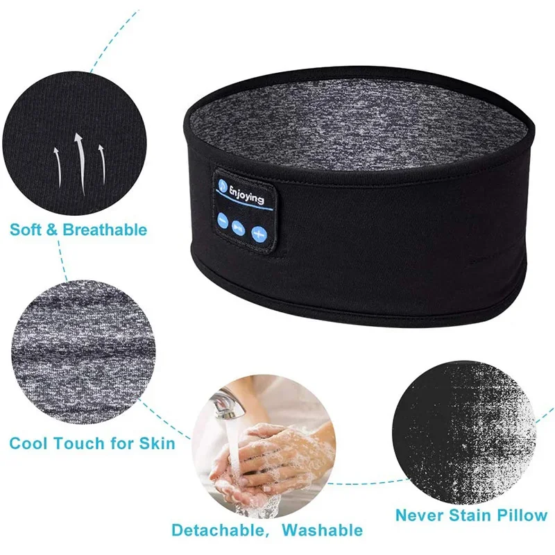 Sleep Mask Headphones Bluetooth - 폰 블루투스 수면 헤드폰 아이 마스크