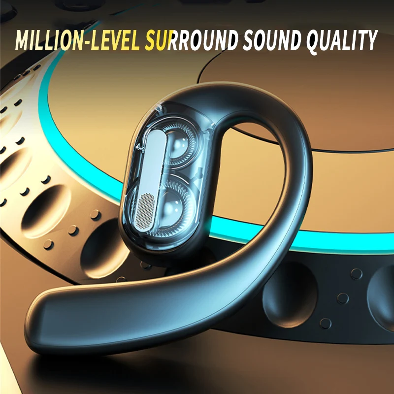 Open Ear Air Conduction Headphones - 무선 블루투스 헤드폰 풀 오픈 헤드셋