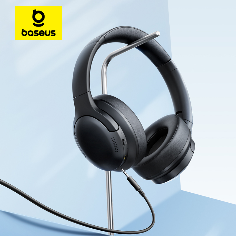 Anc Wireless Over Ear Headphones - 베이스어스 BH1 라이트 무선 헤드폰 블루투스
