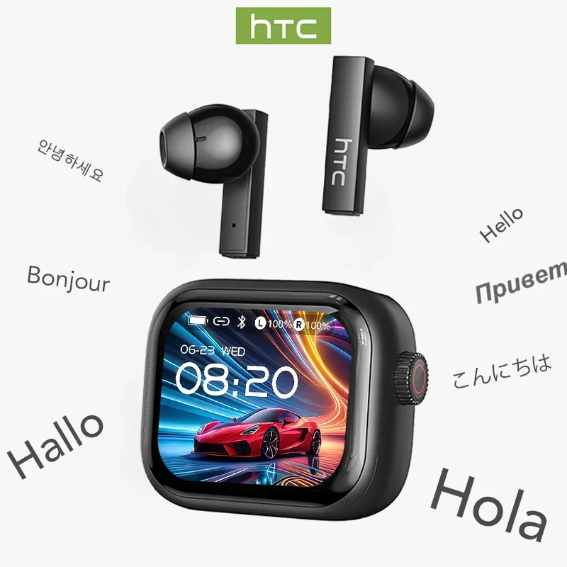 Open Ear Air Conduction Headphones - [울트라 HD 스크린] HTC NE40 이어폰