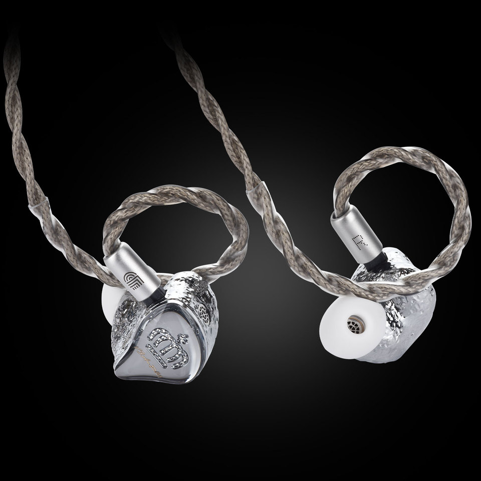 Planar Magnetic Iem Earphones - EarAcoustic VSA-PM 크라운 11.4mm 평면 리본