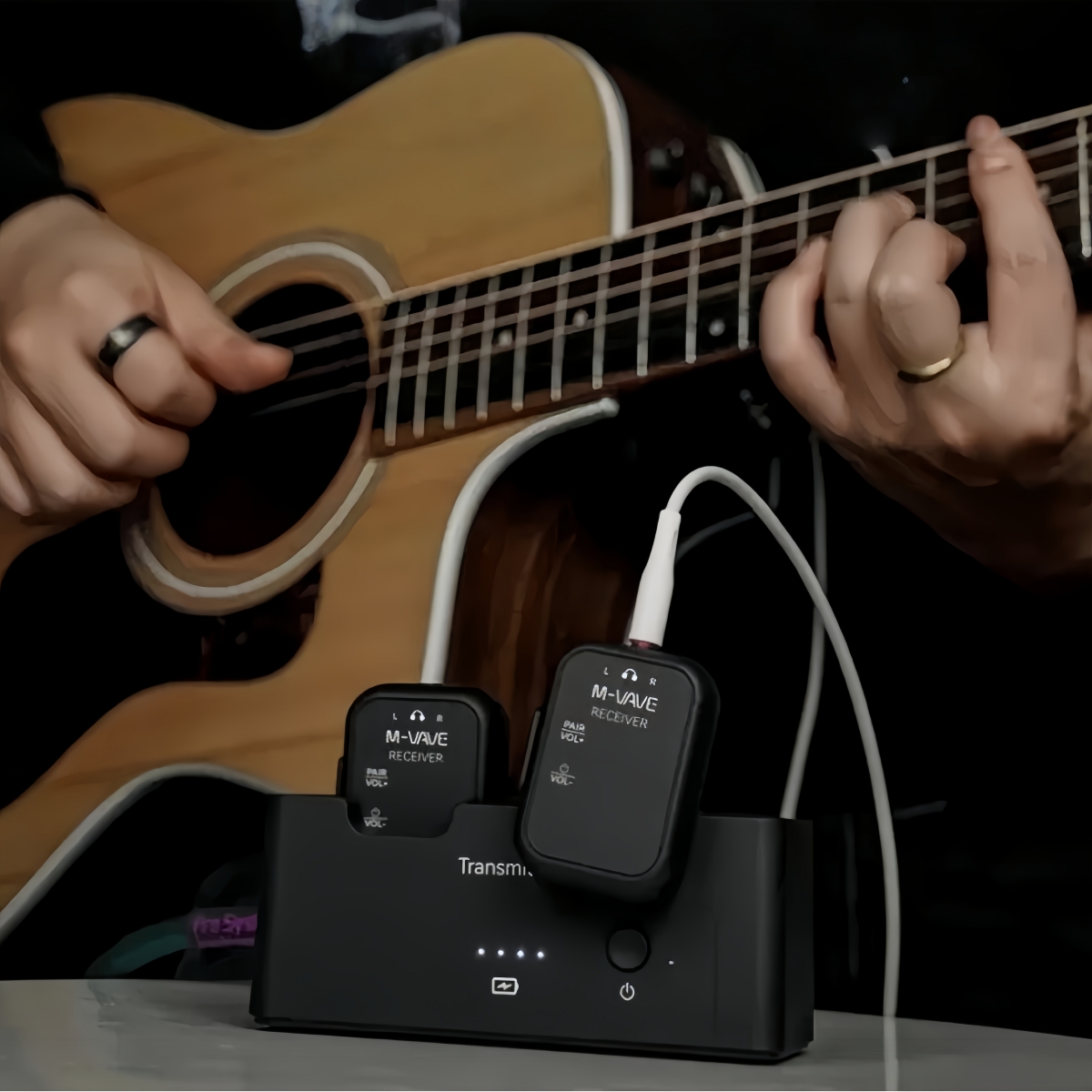 In Ear Monitors For Singers - M-VAVE WP-12 무선 인이어 모니터링 시스템,