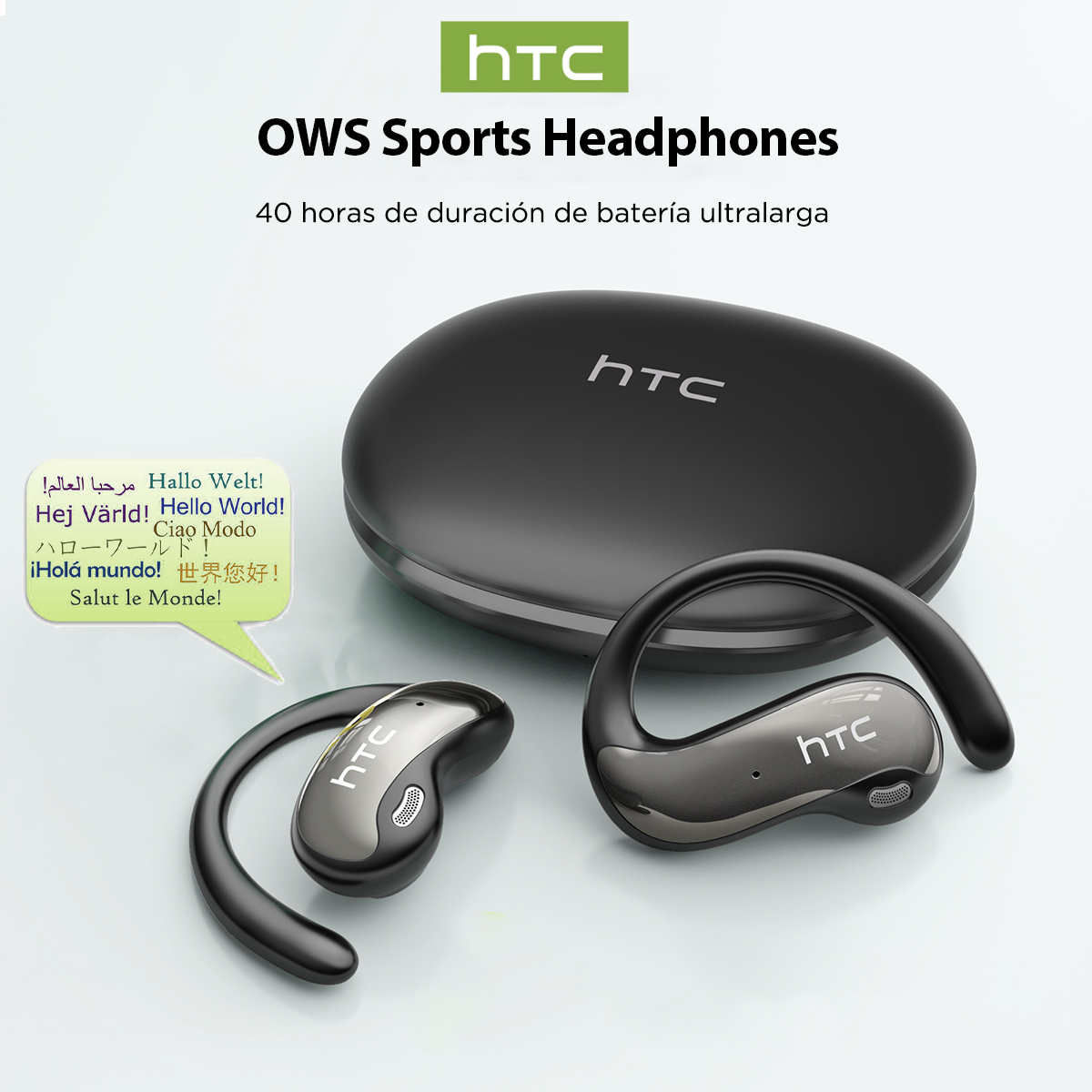 Sleep Mask Headphones Bluetooth - HTC NE19 블루투스 이어폰 AI OWS