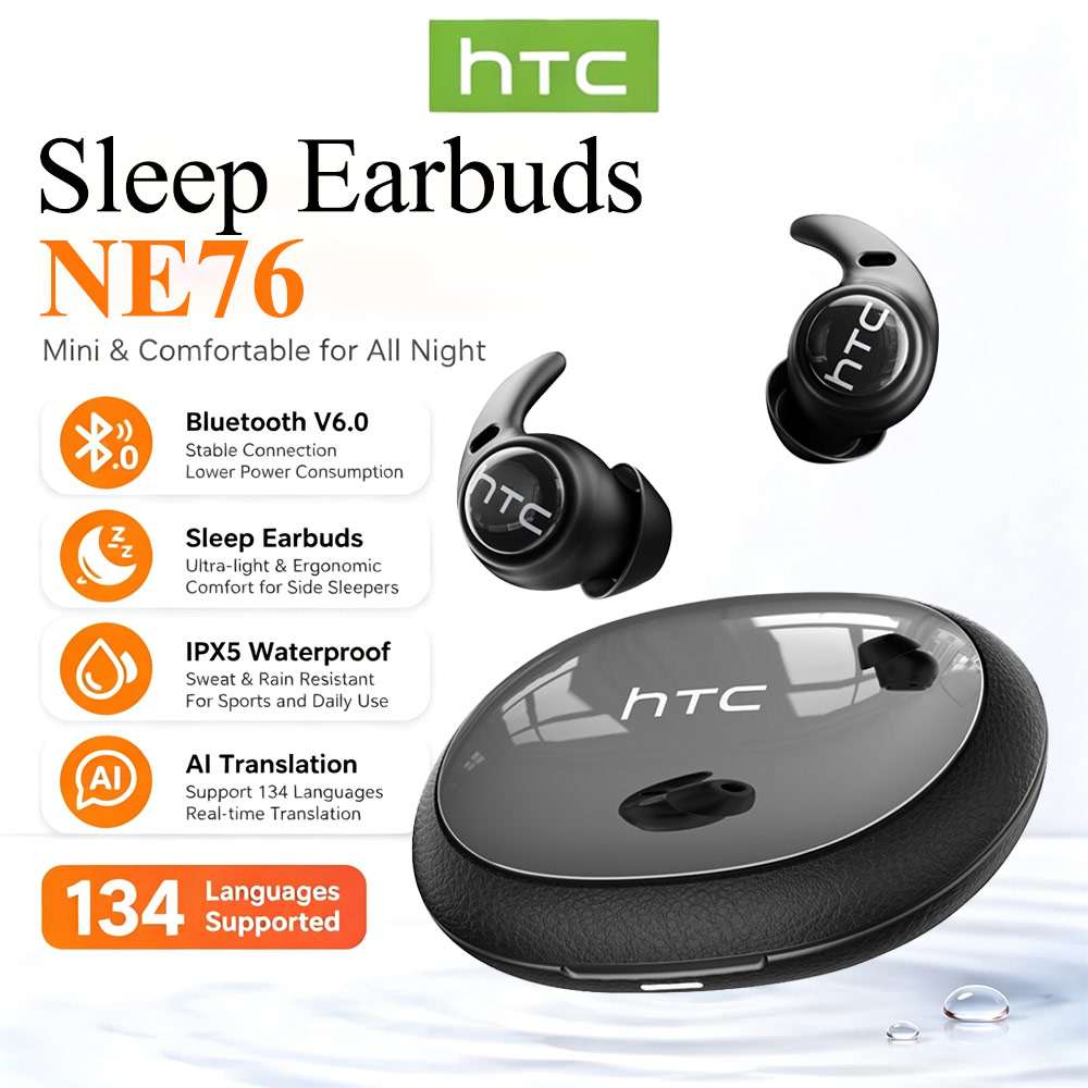 Sleep Mask Headphones Bluetooth - 수면 소음 감소 이어버드 HTC 오리지널