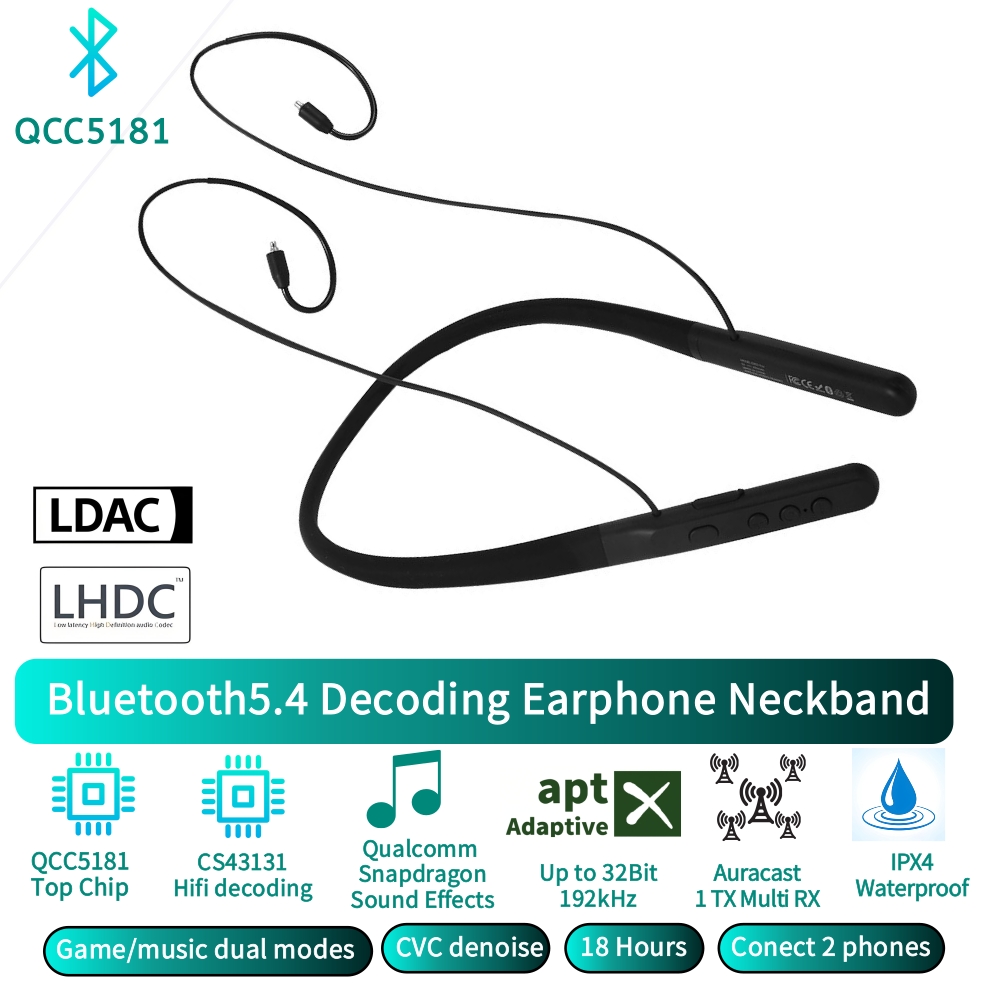 Sleep Mask Headphones Bluetooth - 오디오파일급 무선 넥밴드 이어폰 블루투스 5.4
