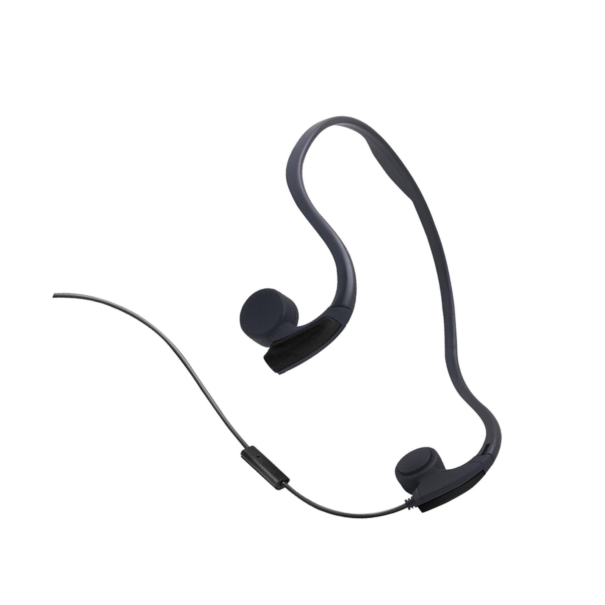 Bone Conduction Running Headphones - 야외 스포츠 오렌지 달리기용 골전도 유선