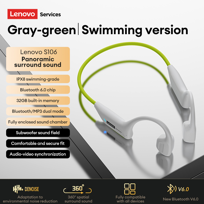 Choice Lenovo S106 골전도 이어폰 무선  - Bone Conduction Running Headphones 리뷰 및 가격