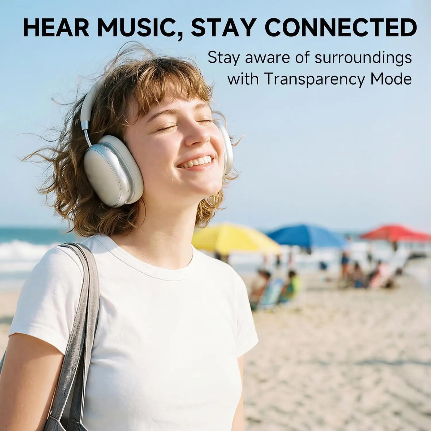 하이브리드 적응형 소음 제거 헤드폰, 120시간 재생시 - Anc Wireless Over Ear Headphones 리뷰 및 가격
