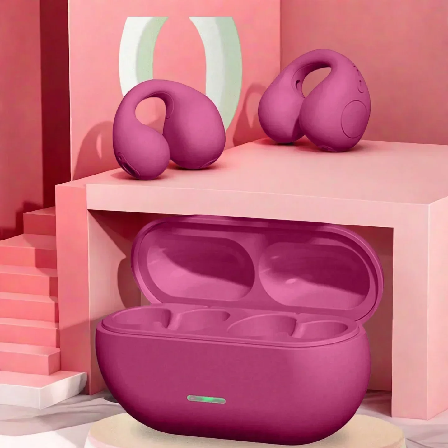 블루투스 헤드셋 5.3 무선 공기전도 헤드폰 클립형 이 - Open Ear Air Conduction Headphones 리뷰 및 가격