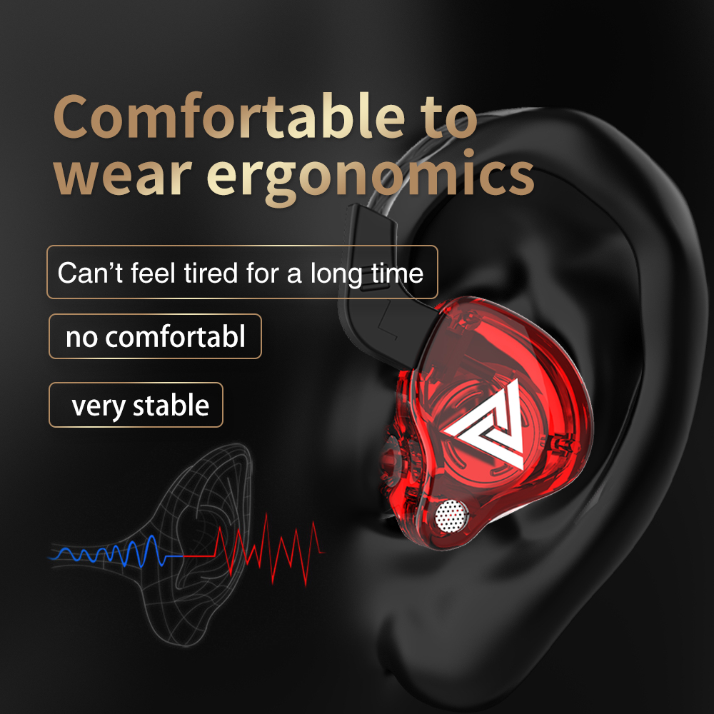오리지널 QKZ AK6 구리 드라이버 하이파이 유선 이 - Open Ear Air Conduction Headphones 리뷰 및 가격