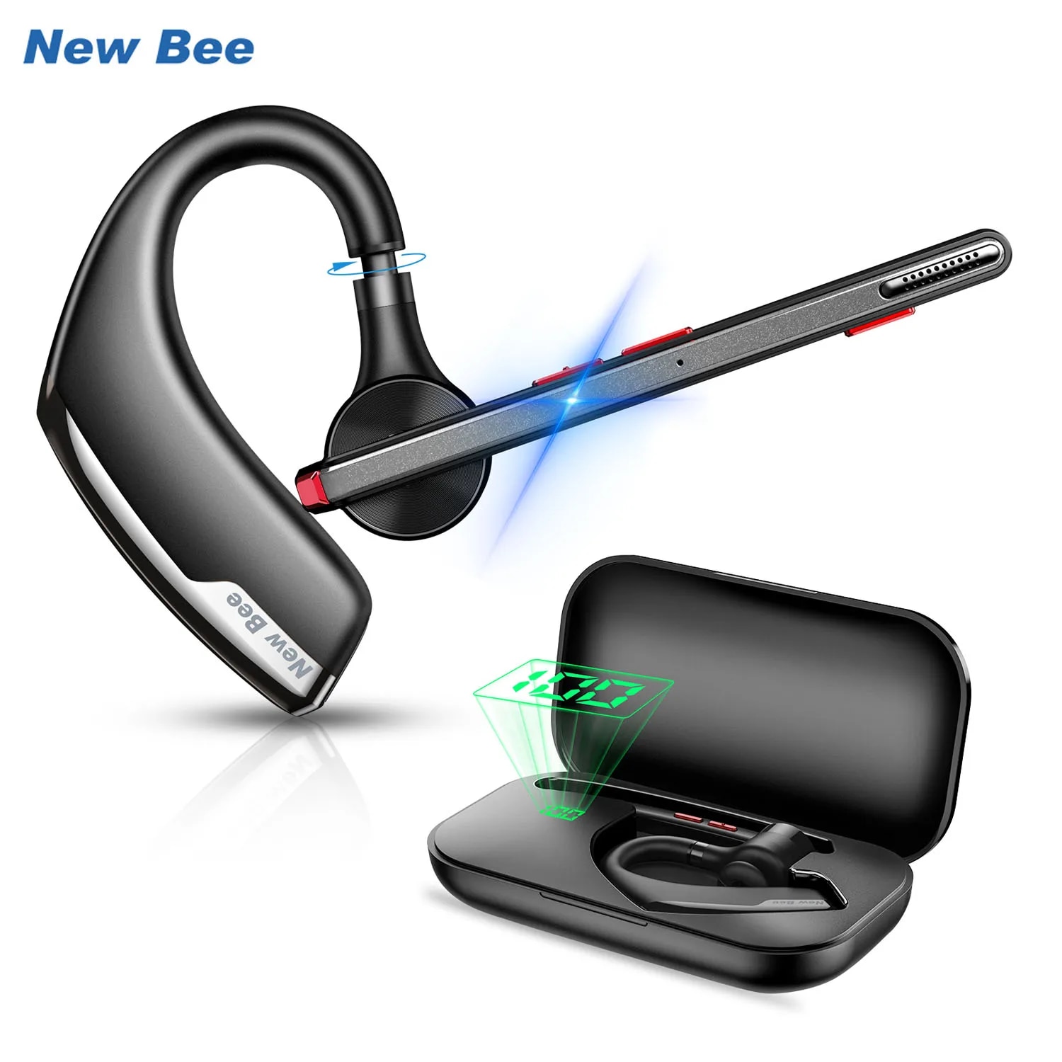 뉴 비 M51 블루투스 5.2 무선 헤드셋 이어폰, 듀 - Type C Wired Earphones With Mic 리뷰 및 가격