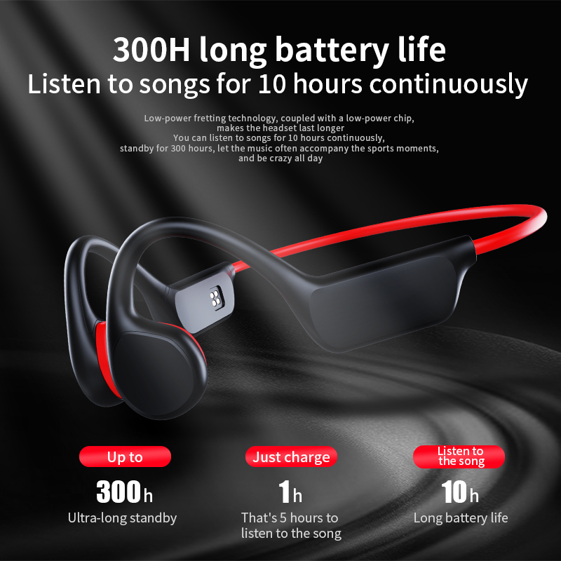 진정한 골전도 헤드폰 IPX8 방수 32GB MP3 수 - Bone Conduction Running Headphones 리뷰 및 가격
