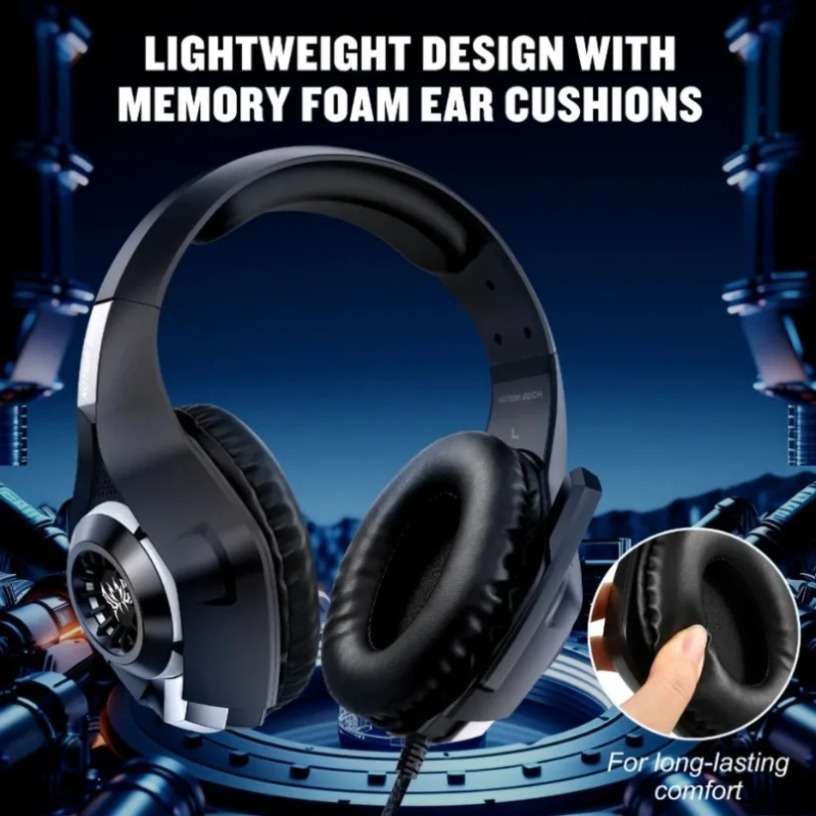 마이크가 장착된 유선 게이밍 헤드폰 RGB LED 오버 - Gaming Headset With Mic Rgb 리뷰 및 가격