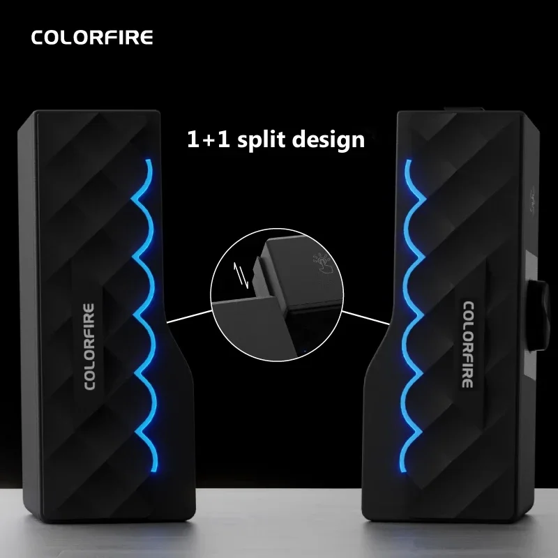 하이파이 음질 유선 컴퓨터 스피커 데스크탑 컴퓨터 사운 - Rgb Computer Soundbar For Pc 리뷰 및 가격