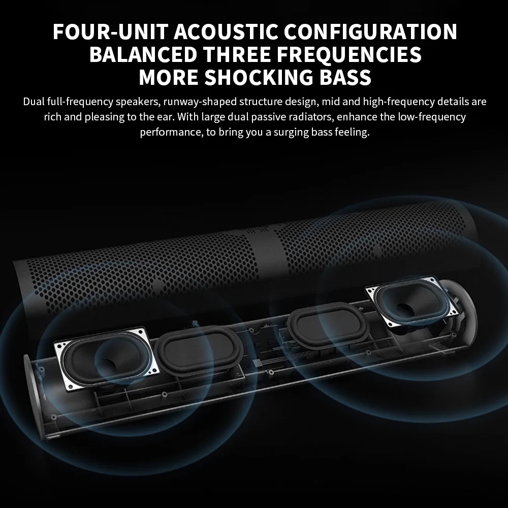 정품 샤오미 Redmi PC 스피커, 유선 USB 게이 - Rgb Computer Soundbar For Pc 리뷰 및 가격