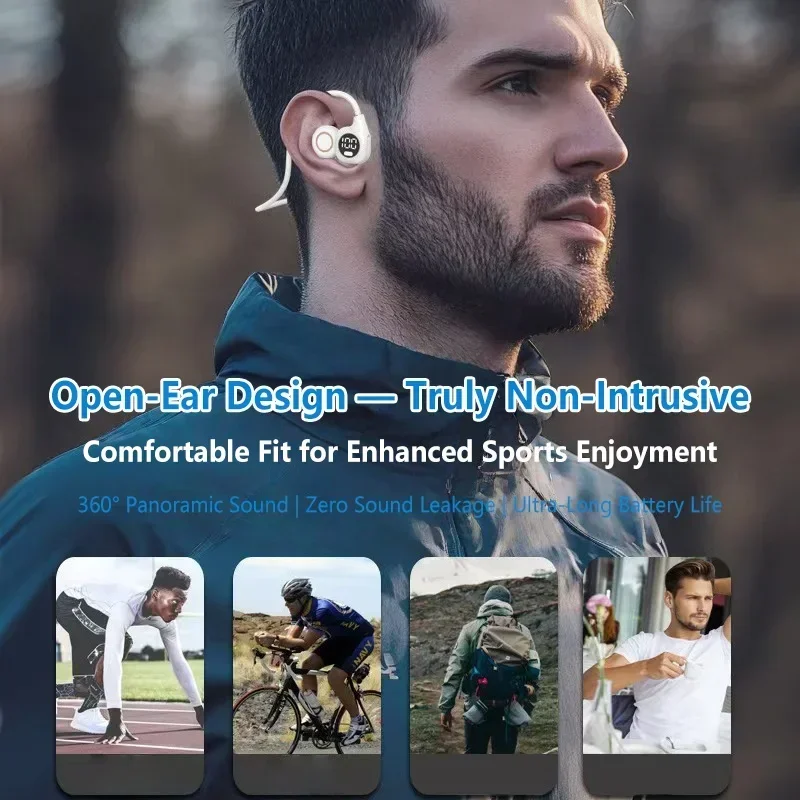 골전도 블루투스 이어버드 비인이어 디지털 디스플레이 오 - Bone Conduction Running Headphones 리뷰 및 가격