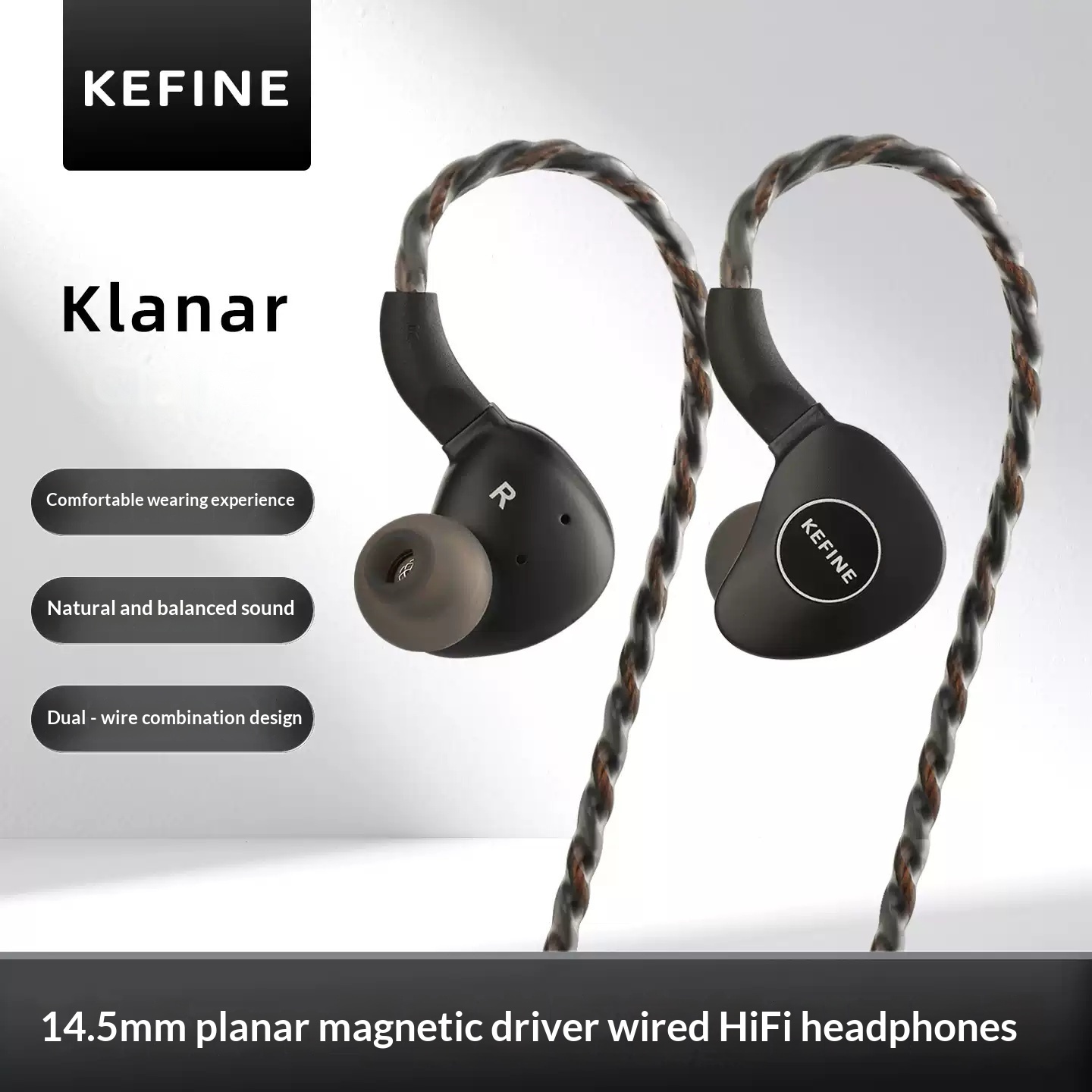 KEFINE Klanar 14.5mm 평면형 마그네틱  - Planar Magnetic Iem Earphones 리뷰 및 가격