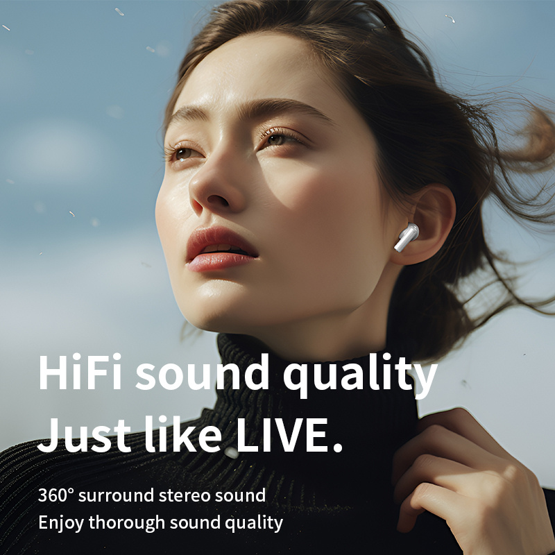 새로운 무선 블루투스 헤드셋 TWS 헤드셋(마이크 포함 - Headphones 리뷰 및 가격