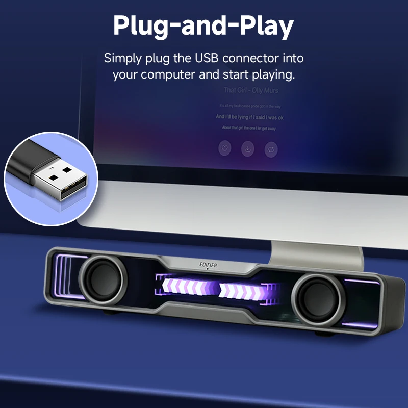 에디파이어 QS30 컴퓨터 스피커, 미니 사운드바, U - Rgb Computer Soundbar For Pc 리뷰 및 가격