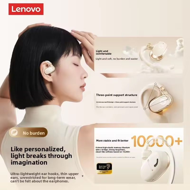 레노버 EA366 블루투스 무선 헤드폰 내장형 마이크  - Anc Wireless Over Ear Headphones 리뷰 및 가격