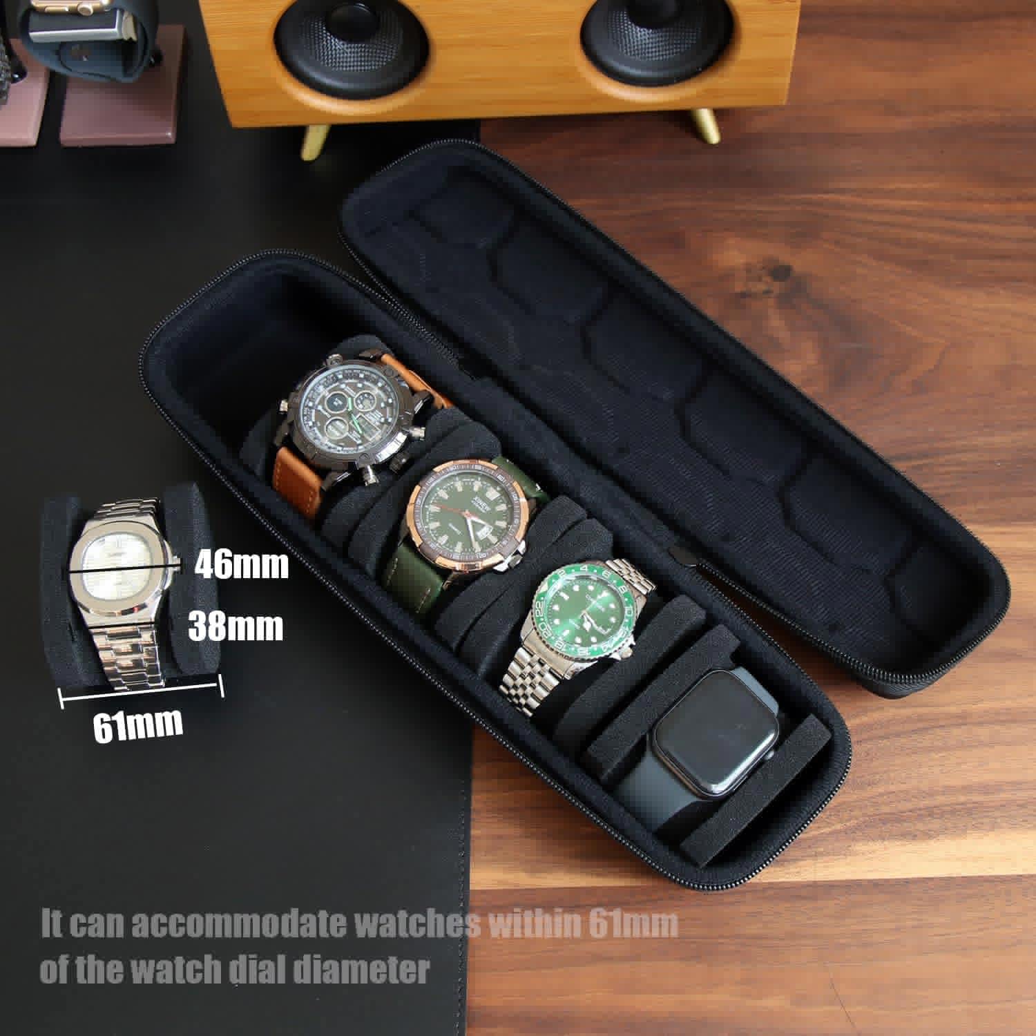 남성용 또는 여성용 시계 상자 정리함, 시계 여행용 케 - Smartwatches 리뷰 및 가격