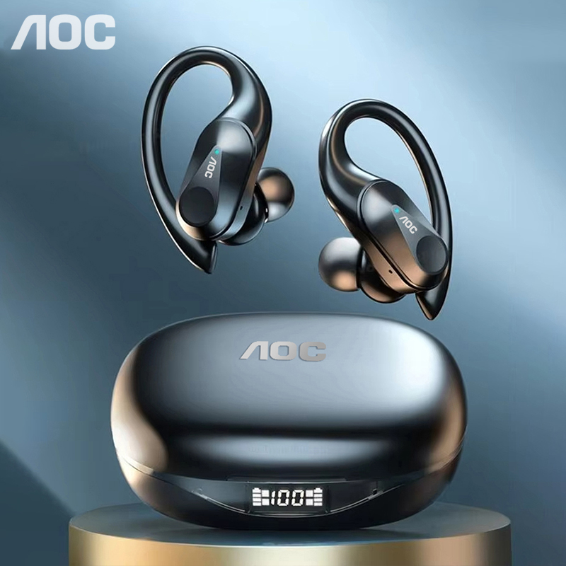 초이스 AOC 스포츠 헤드셋 무선 블루투스 6.0 이어 - Type C Wired Earphones With Mic 리뷰 및 가격