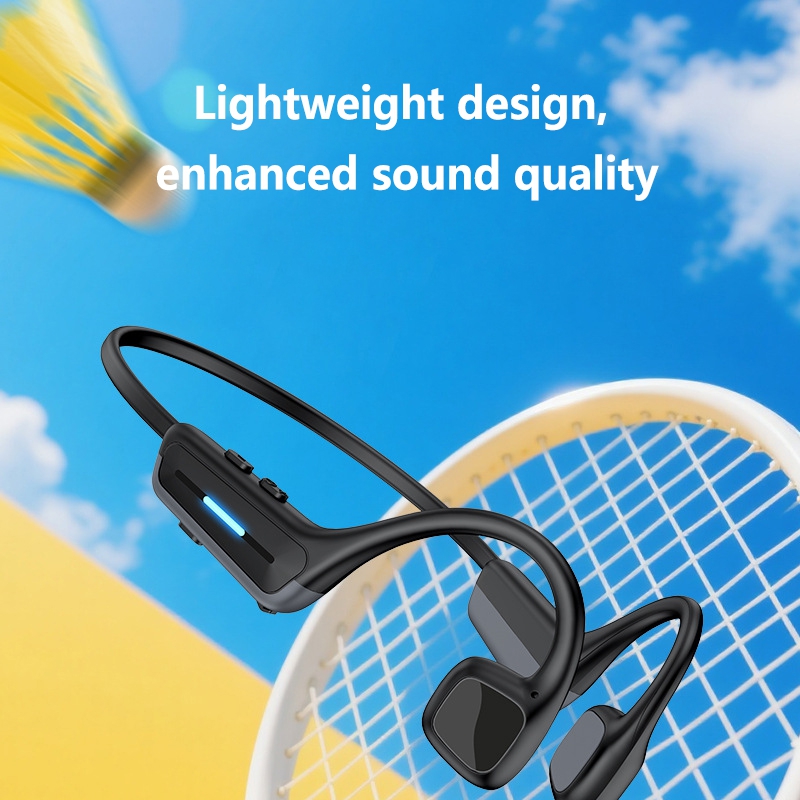 오픈 이어 골전도 블루투스 헤드폰 - 러닝, 사이클링  - Bone Conduction Running Headphones 리뷰 및 가격