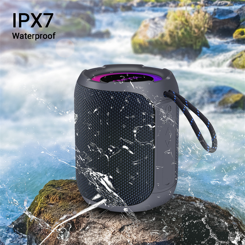 휴대용 블루투스 스피커, 360 도 스테레오 서브우퍼, - Portable Bluetooth Speaker Waterproof Ipx7 리뷰 및 가격