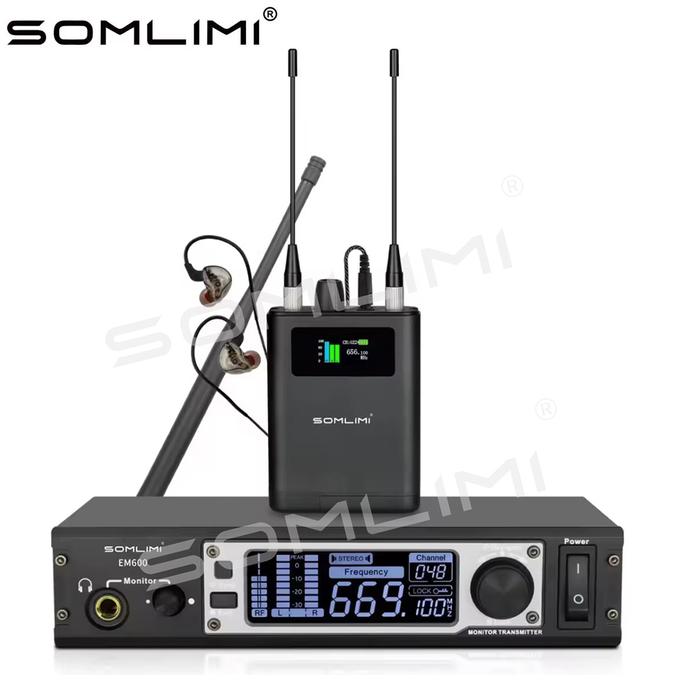 SOMLIMI 프로페셔널 EM600 인이어 무선 모니터 - In Ear Monitors For Singers 리뷰 및 가격