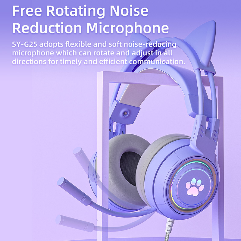 2026 신형 RGB 고양이 귀 블루투스 5.3 헤드셋 - Gaming Headset With Mic Rgb 리뷰 및 가격