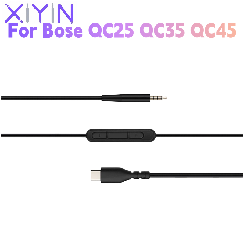 보스 QC25 QC35 QC45 헤드폰용 교체형 1.4 - Type C Wired Earphones With Mic 리뷰 및 가격