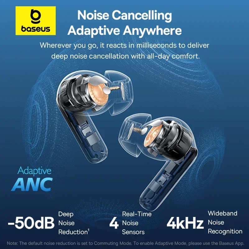 Baseus EP10 Pro ANC 이어버드 무선 블루 - Sleep Mask Headphones Bluetooth 리뷰 및 가격