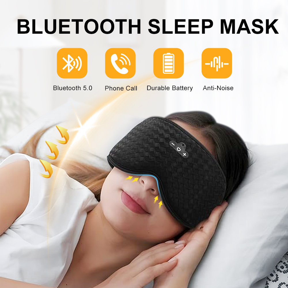 3D 블루투스 수면 마스크 헤드폰 아이 마스크 무선 음 - Sleep Mask Headphones Bluetooth 리뷰 및 가격