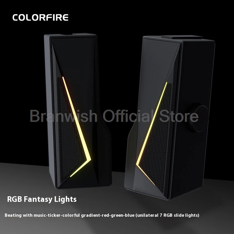 RGB 게이밍 사운드바, 탈착식 디자인 노브 컨트롤 스 - Rgb Computer Soundbar For Pc 리뷰 및 가격