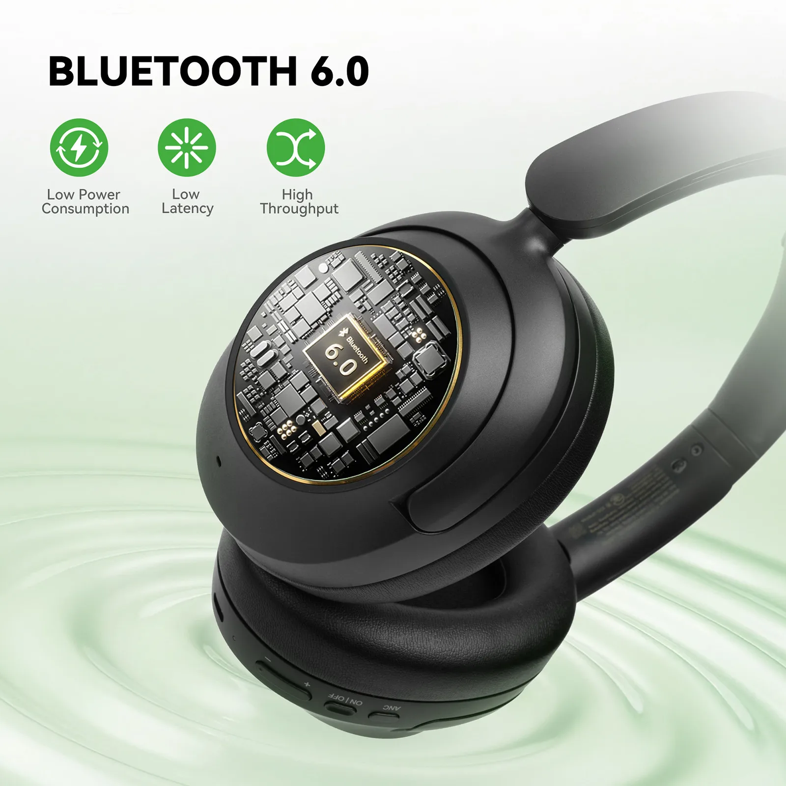 원오디오 A6 ANC 무선 블루투스 6.0 헤드폰 -4 - Anc Wireless Over Ear Headphones 리뷰 및 가격
