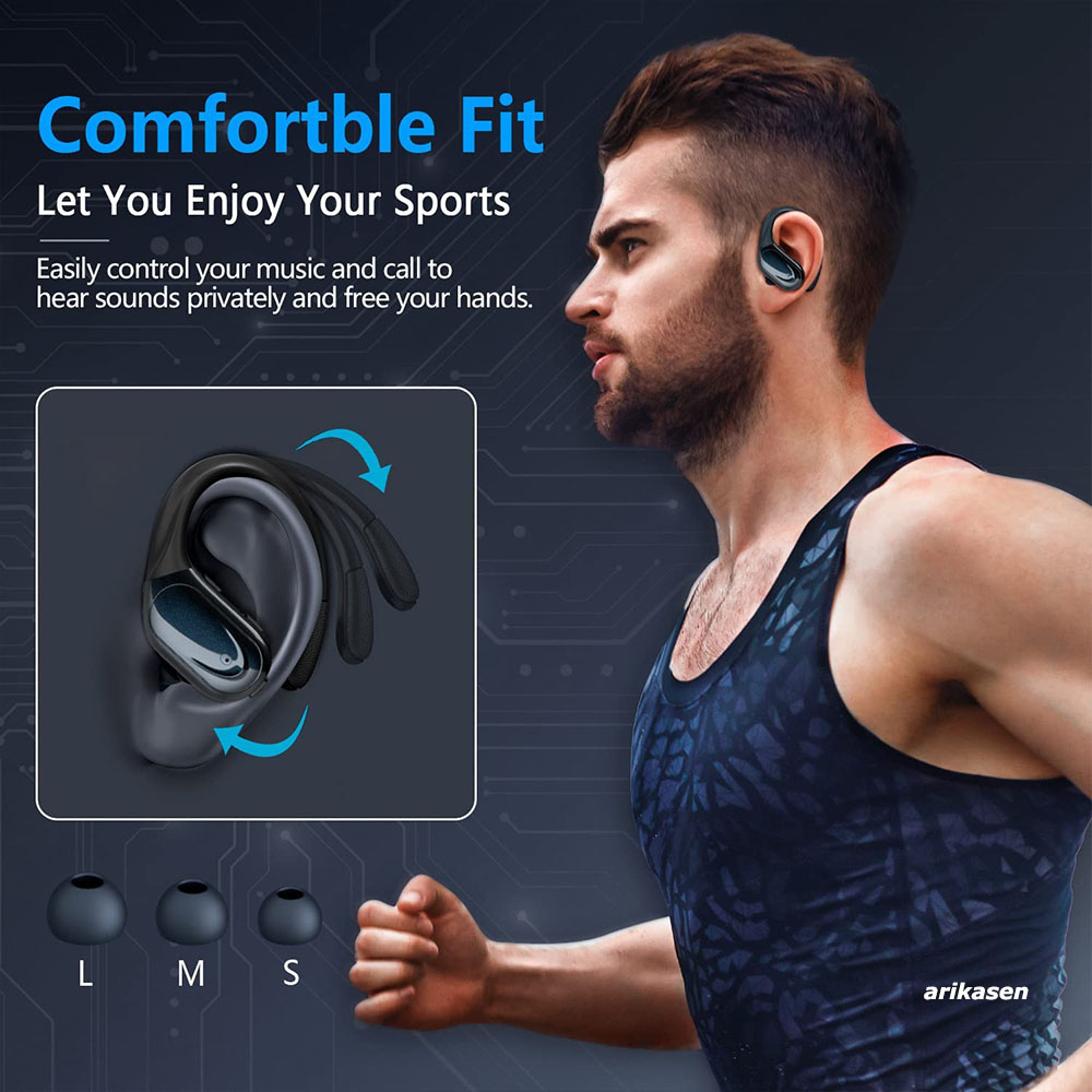 무선 이어버드 스포츠 블루투스 5.3 헤드폰, 소음 차 - Anc Wireless Over Ear Headphones 리뷰 및 가격