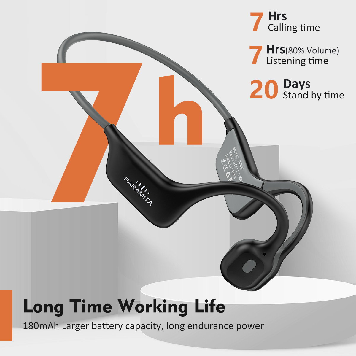 2024 클래식 DG08 골전도 헤드폰 무선 블루투스  - Bone Conduction Running Headphones 리뷰 및 가격
