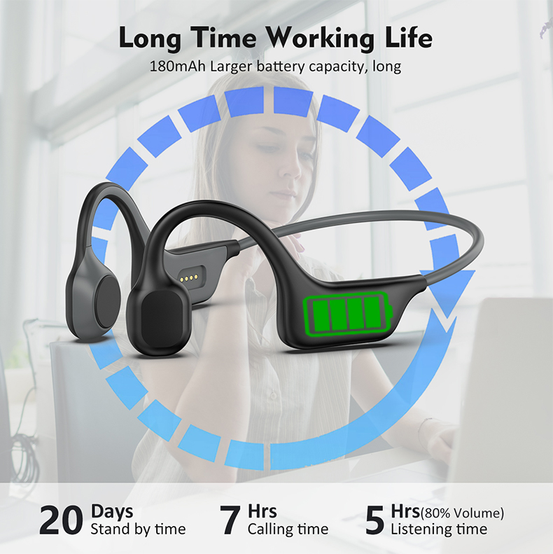 2024 클래식 DG08 골전도 헤드폰 무선 블루투스  - Bone Conduction Running Headphones 리뷰 및 가격