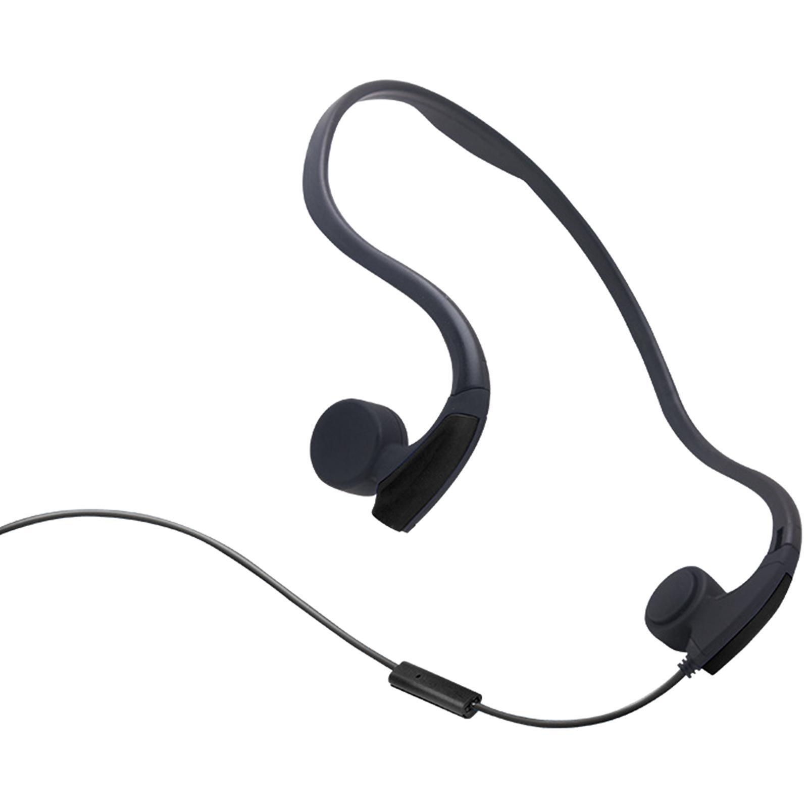 야외 스포츠 오렌지 달리기용 골전도 유선 헤드셋 음성  - Bone Conduction Running Headphones 리뷰 및 가격