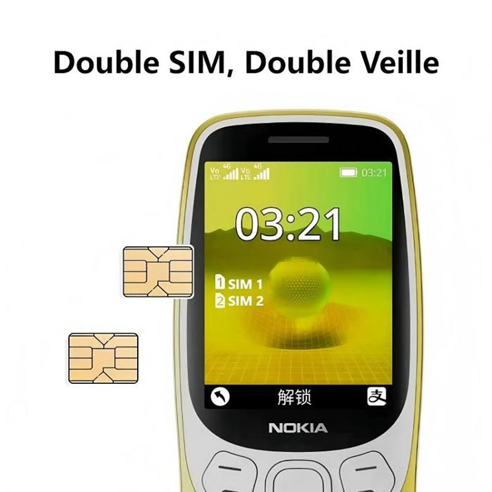 노키아 3210 4G 휴대폰 2SIM 블루투스 5.0  - Cameras 리뷰 및 가격