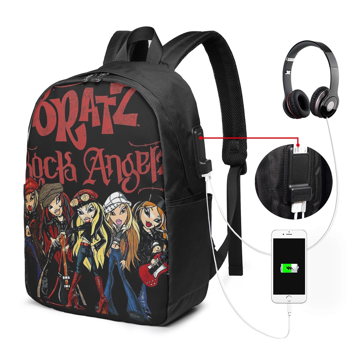 Bratz Rock Angelz 그룹 샷 백팩 여행 노 - Laptops 리뷰 및 가격