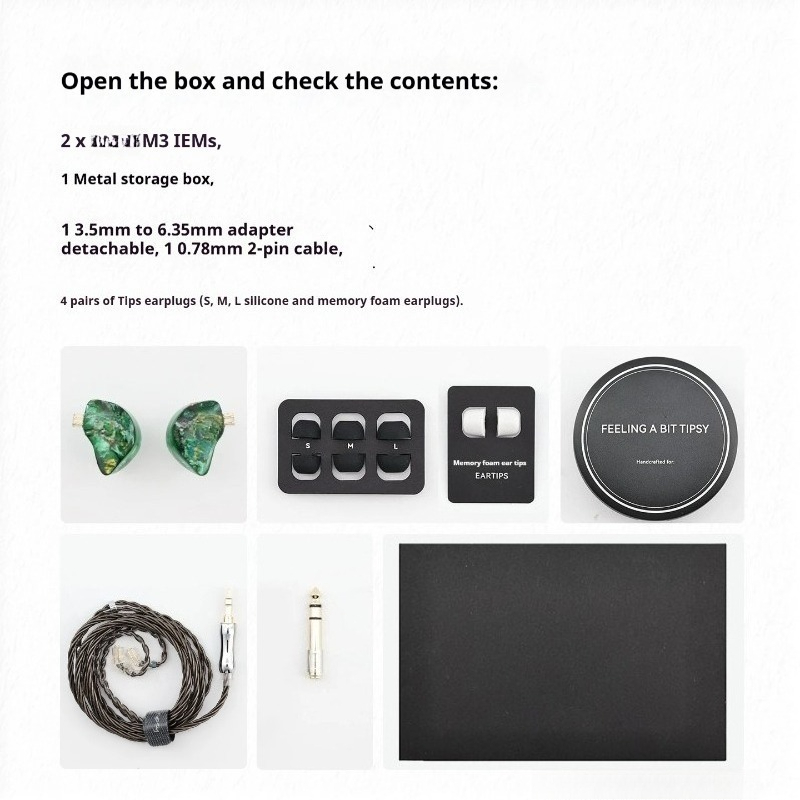 M3 모니터링 이어폰 인이어 유선 고해상도 전문 무대  - In Ear Monitors For Singers 리뷰 및 가격