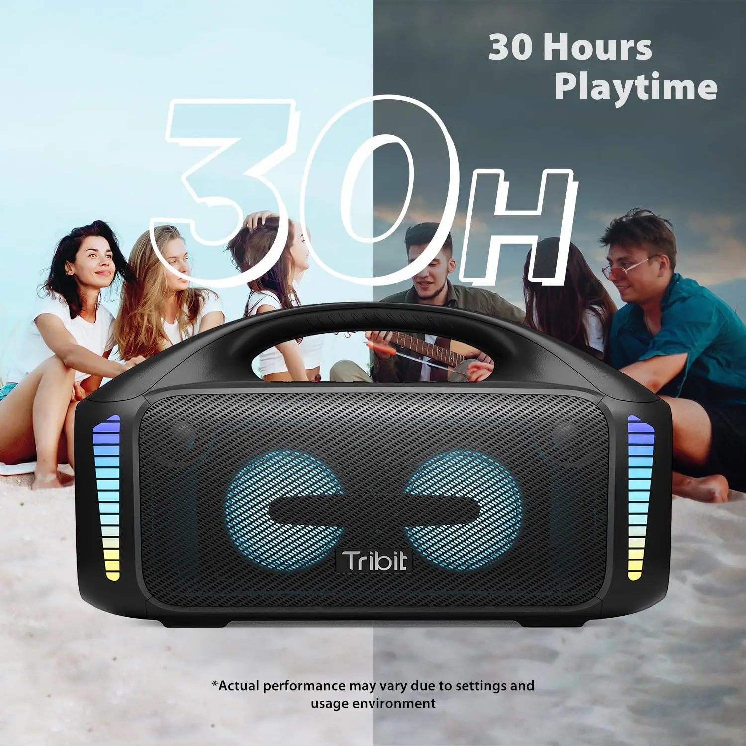 트리빗 휴대용 블루투스 스피커 90W 스톰박스 블라스트 - Portable Bluetooth Speaker Waterproof Ipx7 리뷰 및 가격