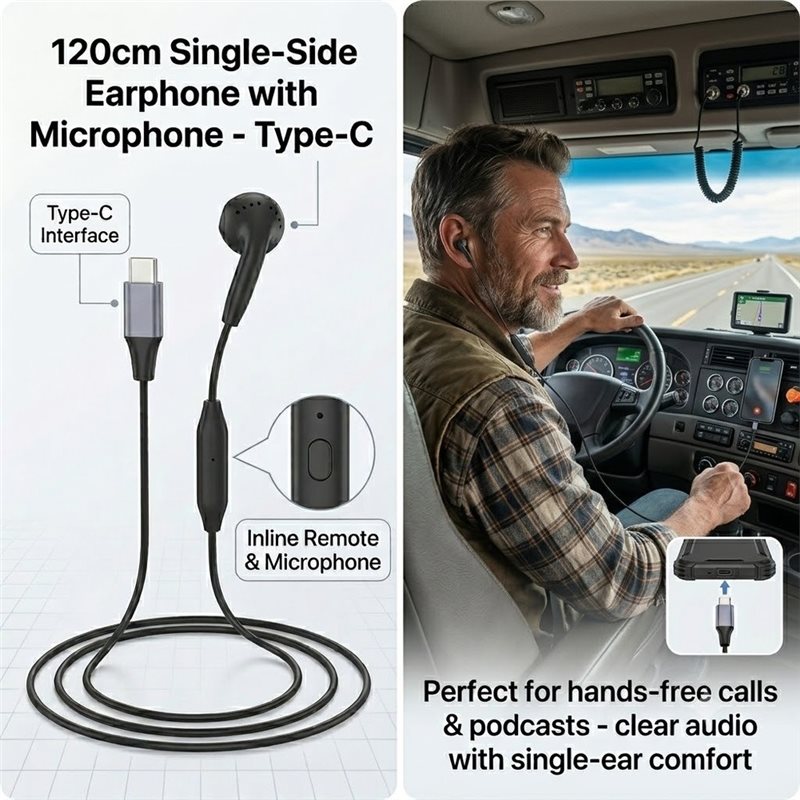DT75BG 타입 C 싱글 이어버드(마이크 포함), 유 - Type C Wired Earphones With Mic 리뷰 및 가격