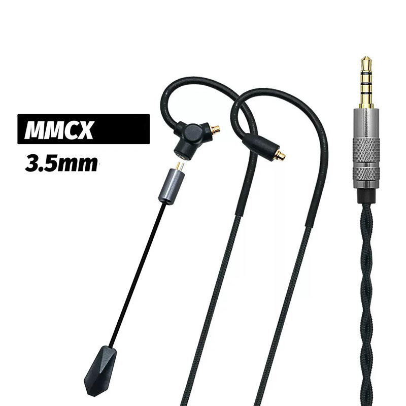 0.78 QDC MMCX 게이밍 이어폰 케이블 3.5m - Type C Wired Earphones With Mic 리뷰 및 가격